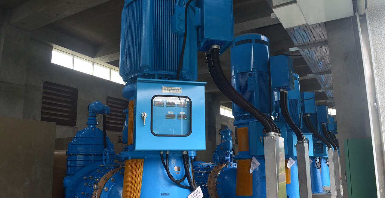 450HP豎軸泵浦及數十台沉水泵浦